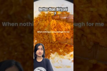 Biriyani  🥵 VS Red Chilli 🌶️ rice 🍚 #shorts