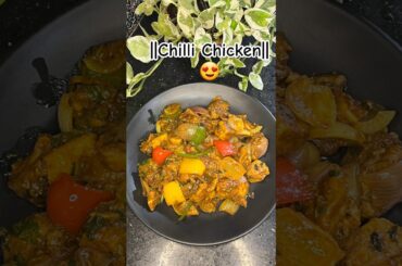 Delicious Chilli Chicken recipe 😋😍|| #chillichicken #viral #shorts #trending