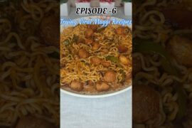 EP-6: Soya Chilli Maggi Recipe |  🍜🔥 Spicy & Tasty Twist 😍#maggi #shorts #viral #quickrecipe