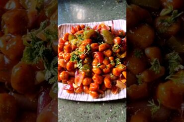 Soyabean chilli 🌶️🌶️#shorts #viralsong #trending #food #ytshorts #chili#recipe #tasty #soyachilli