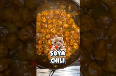 Veg Soya Chilli Recipe 🔥 | Better Than Restaurant Taste 😍#recipe #food #cooking #ytshorts #shorts