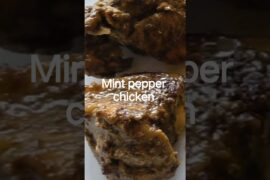 Mint pepper chicken