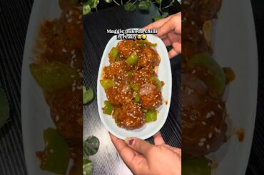 Crispy Maggi Ball Chili Recipe | Spicy Maggi Pakora Chili | Easy Indo Chinese Snack #shorts #recipe