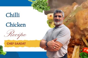 Chilli Chicken Recipe | Restaurant-Style Chilli Chicken Dry || Chef Saadat