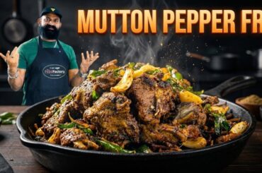 Mutton pepper Fry | Kannada cooking | mutantchef