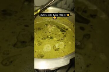 mutton chilli recipe 👌🤤#ytshorts #shorts #muttonrecipe #chilli #foodlover #simple