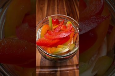 Marinated beetroot and red pepper salad #beetrootsalad #mealprepsalad #healthysidedish