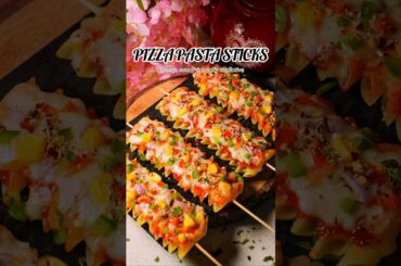 PIZZA PASTA STICKS 😍🥵🔥 #snack #shorts #pizzasticks #youtubeshorts #recipe #food