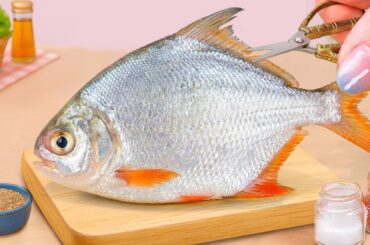 Delicious Food Recipes 🐟 How to Make Crispy Turmeric Chili Fish Patties | Mimi Cooking