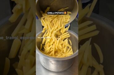 CHILLI POTATO 😍| Indian Street Food #trending #viralvideo #shortvideo #shorts