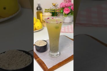 Healthy Saunf Sharbat Premix | Instant Recipe 🌿 #shorts #sharbat #youtubeshorts