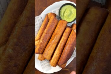 Crispy Cheesy Beef Taquitos