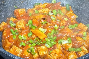 Tofu Chilli Recipe 🔥 Full recipe also in the description below👇