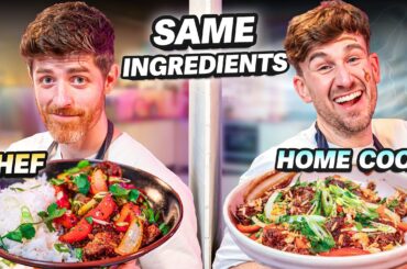 Crispy Chilli Beef: Same Ingredients, Two Results.