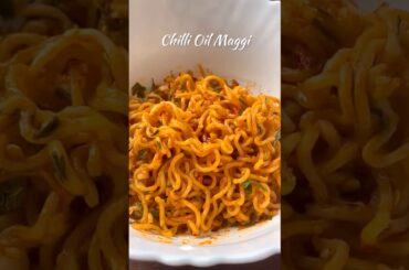 Chilli Oil Maggi 🍜 Viral Maggi Upgrade in 5 Minutes #shorts