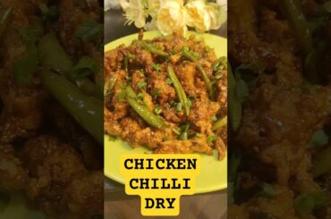Perfectly Crispy Chicken Chilli Dry Everyone's Asking For #recipe #cooking #shorts