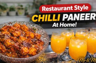 Chilli Paneer Recipe | Restaurant Style Chilli Paneer