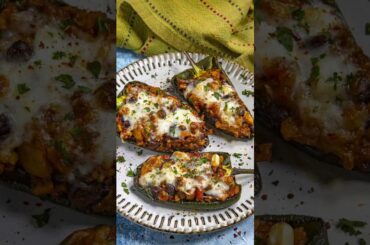 Stuffed Poblano Peppers - Your New Favorite Comfort Food