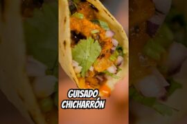 iberico chicharrón guisado. recipe in description.