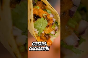 iberico chicharrón guisado. recipe in description.