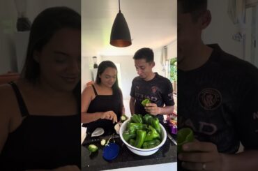 QUEM INVENTOU ESSA RECEITA DE PIMENTÃO RECHEADO?🤮🤢 #receitas #pimentao