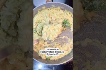 Uncommon High Protein Recipes Episode 13 chicken “green sauce”skillet gives you 51g protein.