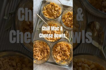 Chili Mac & Cheese Bowls That Fit Your Macros 🔥