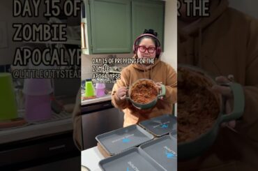 Day 15: Prepping Chili for Our “Zombie Apocalypse” Food Kit