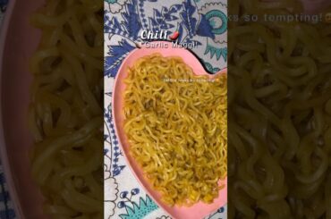 2am pe banaya *chili & garlic*🌶️🧄Maggi!🫠😝❤️#ytshorts