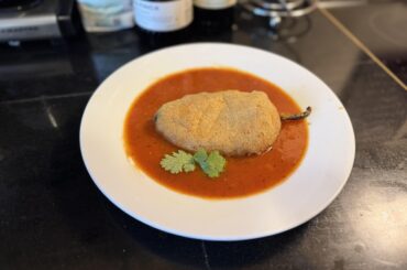 My first attempt at Chili Rellenos