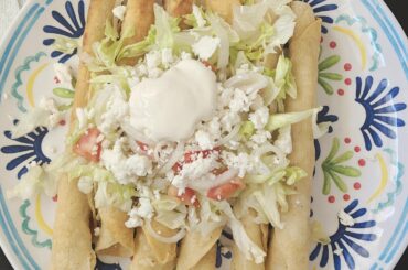 Flautas for dinner