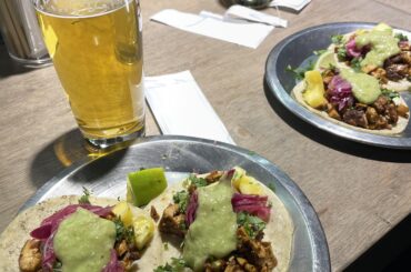 Tacos al Pastor in Osaka, Japan.