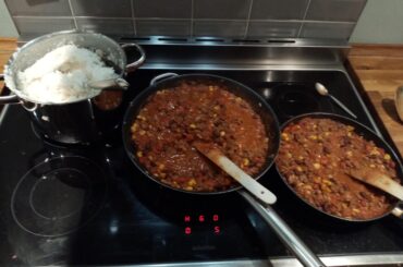 I wonder if any Mexicans approve of the quantity of chilli I have been cooking