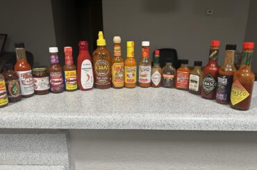 Hot sauce audit lol seeing what I can add!