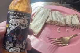 Roadside tamales with some torchbearer