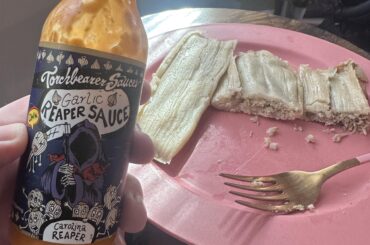 Roadside tamales with some torchbearer