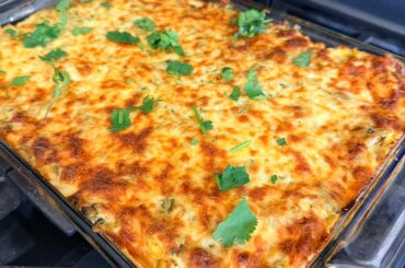 Pastel Azteca y Carne en Su Jugo