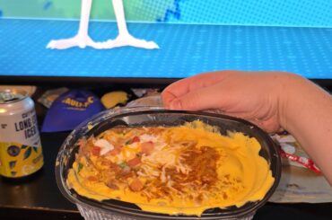 My local taco bell hooked me up with the new Nacho Supreme dip