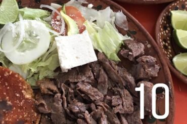 Enchiladas con arrachera