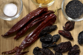 First time making salsa macha