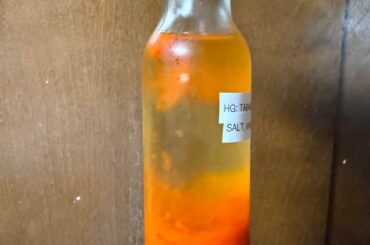 Homemade hot sauce less than year old separation