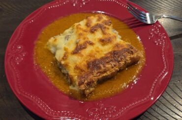 Made some chile relleno casserole for dinner