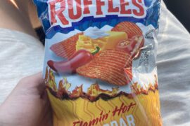 FLAMIN HOT CHEDDAR RUFFLES :0