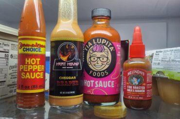 My sauce lineup