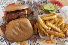 Daves hot chicken #2 combo extra hot