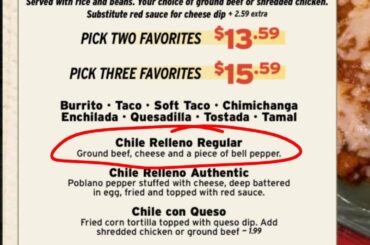 Chile Relleno?