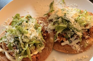 Tostadas de pollo Tinga