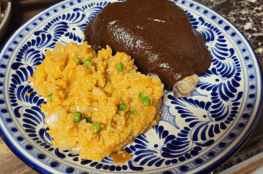 This is how we like to end a long week. A fine Mole Negro.