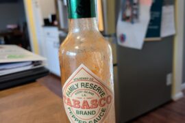 Empty bottle review: Tabasco Family Reserve