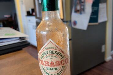 Empty bottle review: Tabasco Family Reserve